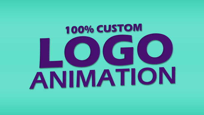 Gig Preview - Create a custom animation logo for your brand