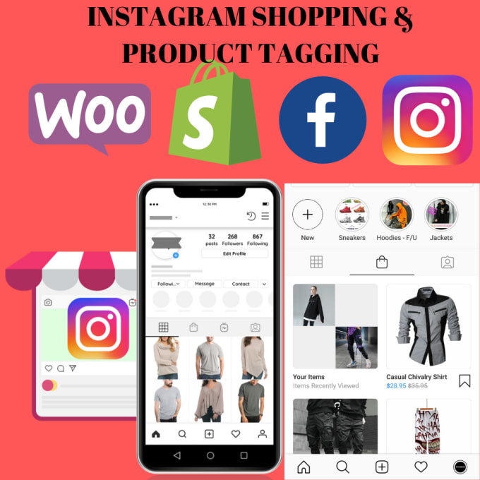 Gig Preview - Integrate instagram  shopping and do product tagging for you