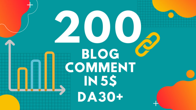 Gig Preview - Do 200 dofollow blog comment backlinks high da pa