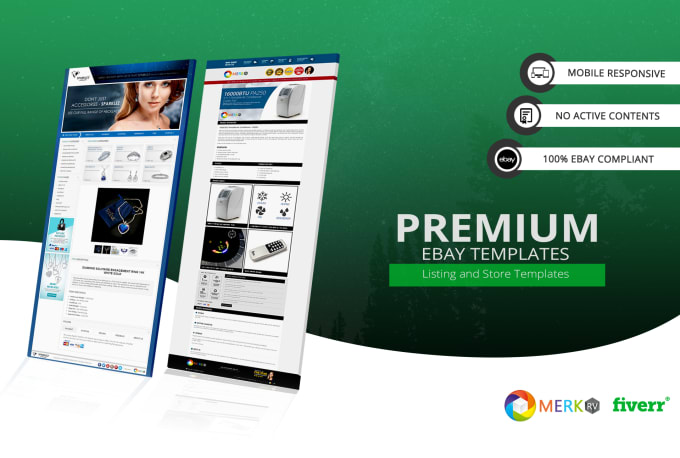 Gig Preview - Design amazing ebay html listing template and ebay store