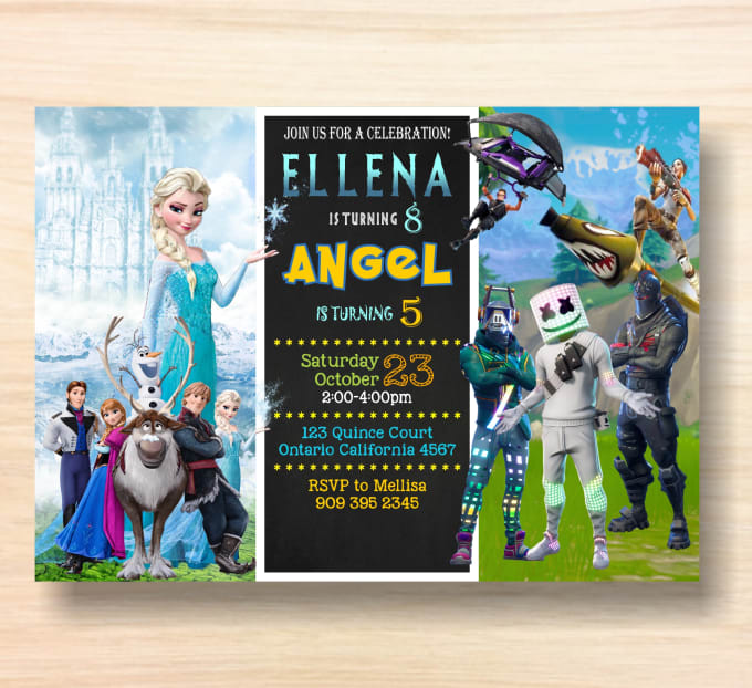 Gig Preview - Design for you birthday party invitation cards