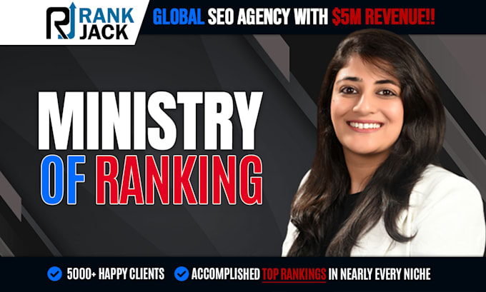 Gig Preview - Our agency will boost your website ranking on google with high quality SEO backlinks package