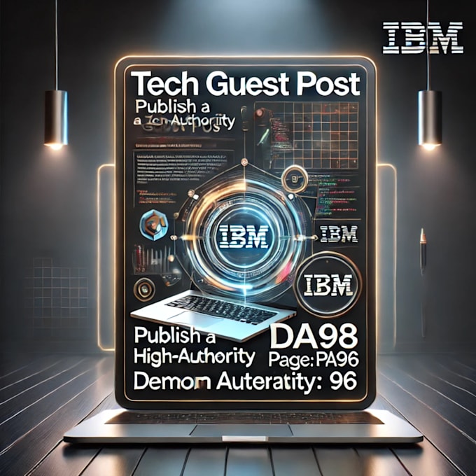 Bestseller - publish a tech guest post on IBM da98 pa96