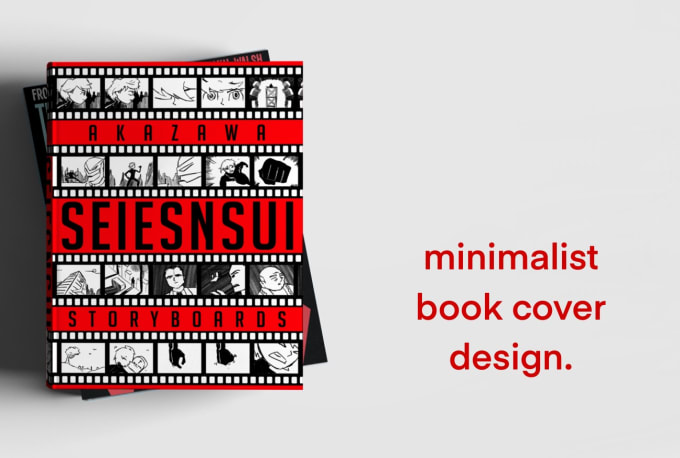 Bestseller - design you a sleek, minimalist book cover