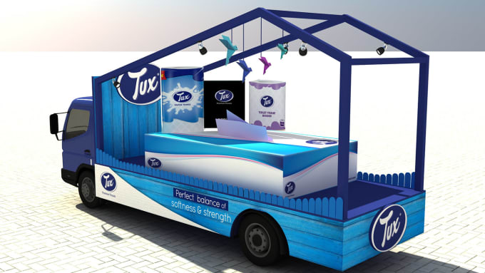 Gig Preview - Design interactive 3d truck design