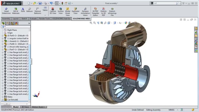 Gig Preview - Design 3d models,2d drawings and rendering with solidworks