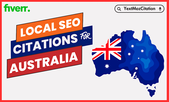 Gig Preview - Do top local SEO citations for australia