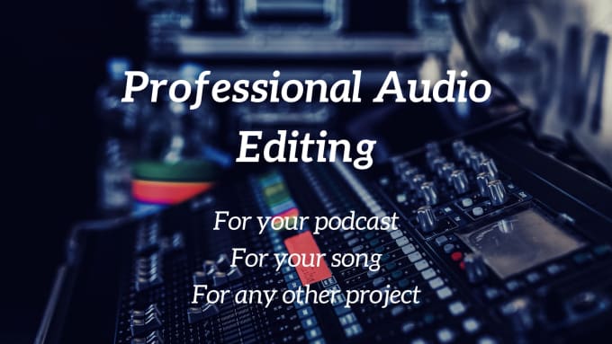 Gig Preview - Edit your audio for your podcast, your song or other project