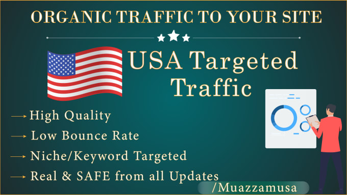 Gig Preview - Provide search engine niche targeted organic USA traffic