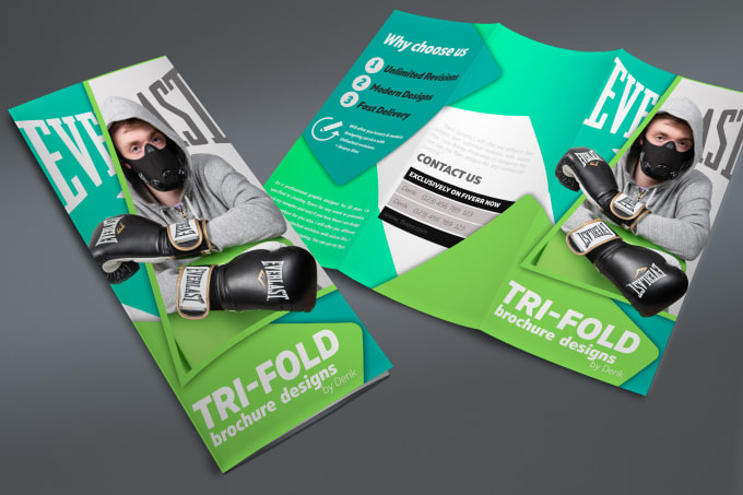 Gig Preview - Do professional bifold or trifold brochure design