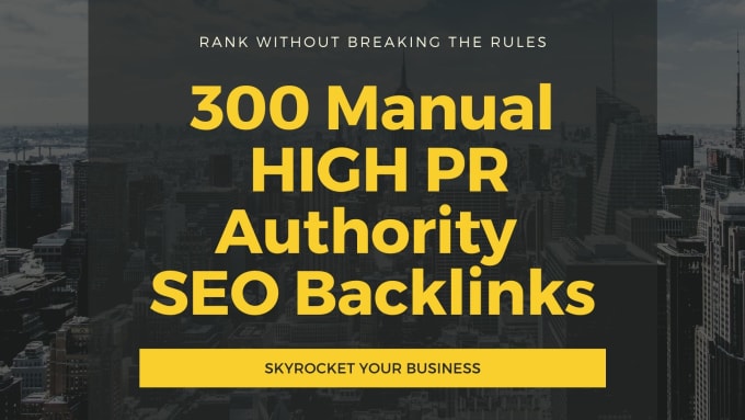 Gig Preview - Perfect SEO strategy high authority backlinks and trusted links