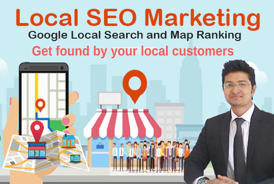 Gig Preview - Be your local SEO agency for google maps and search ranking