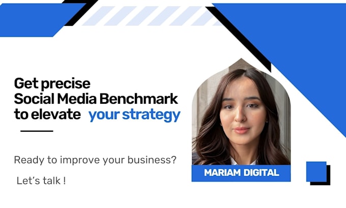 Gig Preview - Do your social media benchmark