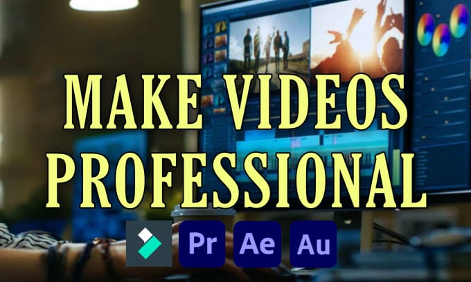 Gig Preview - Do video editing, be your youtube video editor, podcast