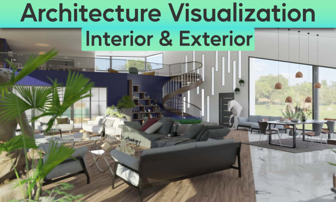 Gig Preview - Do realistic 3d renders l interior design l architecture viz