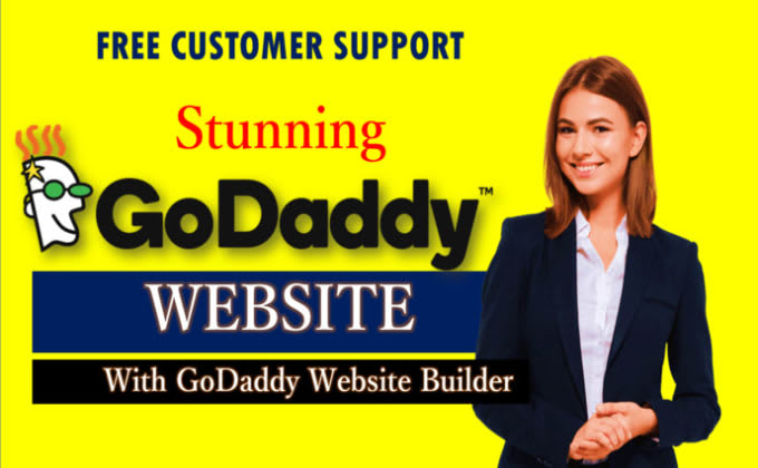 Gig Preview - Design, redesign godaddy website for your business