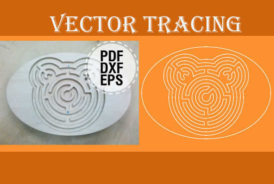 Gig Preview - Provide you a clean and error free vector for cnc machine