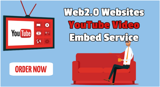 Gig Preview - Embed your youtube video in top web2 websites with the best seo video ranking