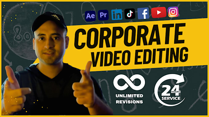 Gig Preview - Do professional video editing for corporate videos