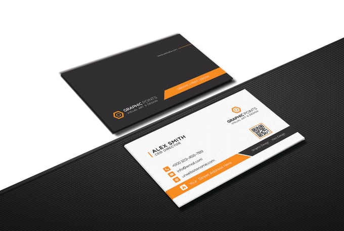 Gig Preview - Design minimalist, luxury business card in 4hrs