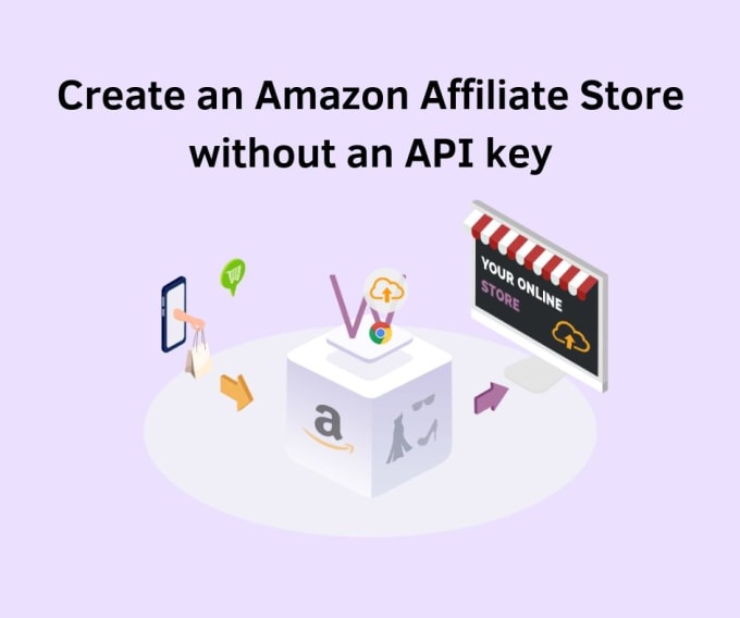 Gig Preview - Create amazon affiliate website on wordpress