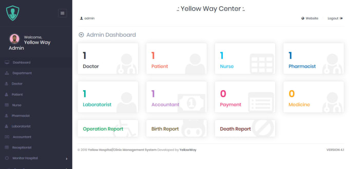 Gig Preview - Give my hospital management system script