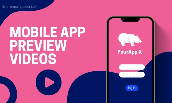 Gig Preview - Create demo or tutorial videos for mobile apps