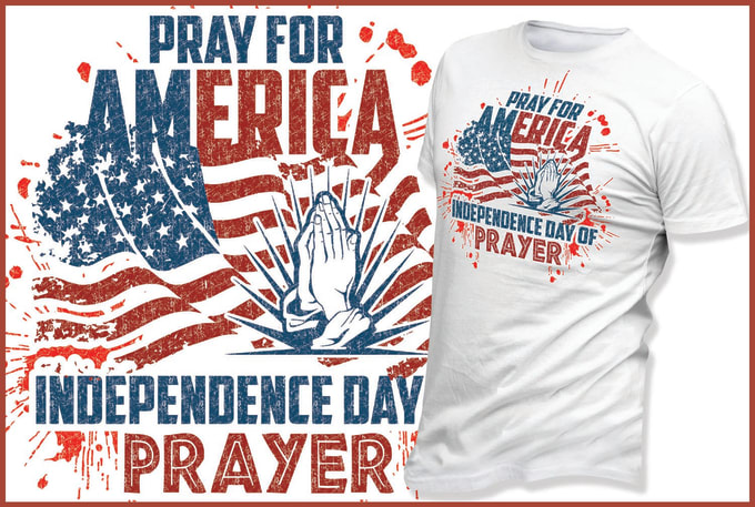 Gig Preview - Create 4th july independence day tshirt design for you