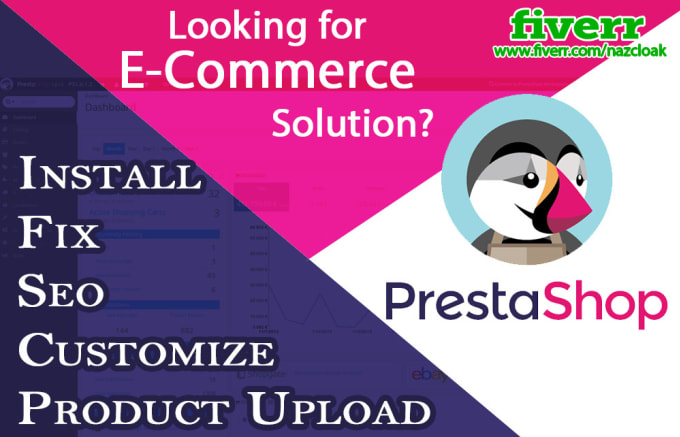 Gig Preview - Fix migrate develop customize or setup prestashop ecommerce