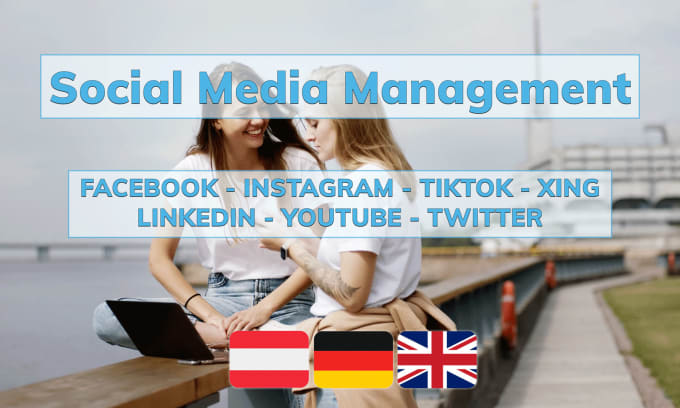 Gig Preview - Be your professional german social media manager