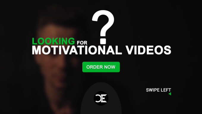 Gig Preview - Make inspirational and motivational videos for you