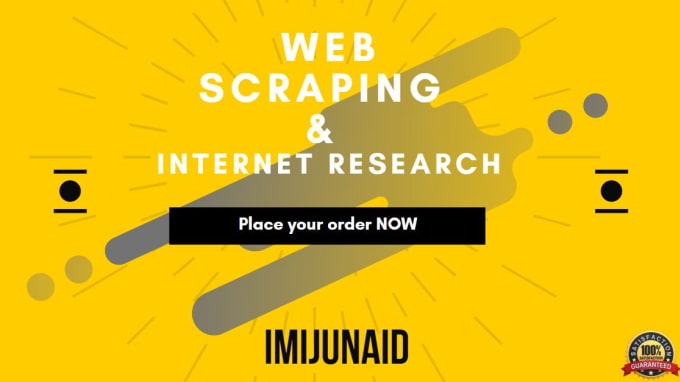 Gig Preview - Do internet search, data mining, web scraping, research