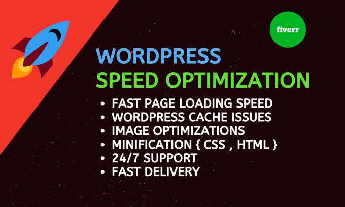 Gig Preview - Do wordpress website speed optimization and increase page loading speed