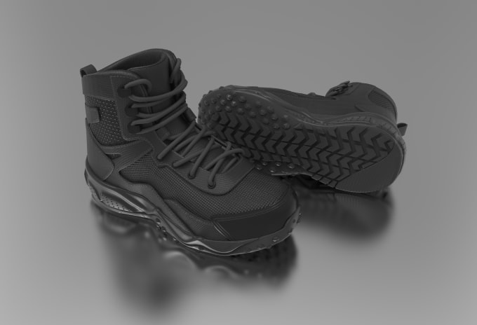 Gig Preview - Create 3d footwear and 3d shoes, shoes, sneakers for games like second life