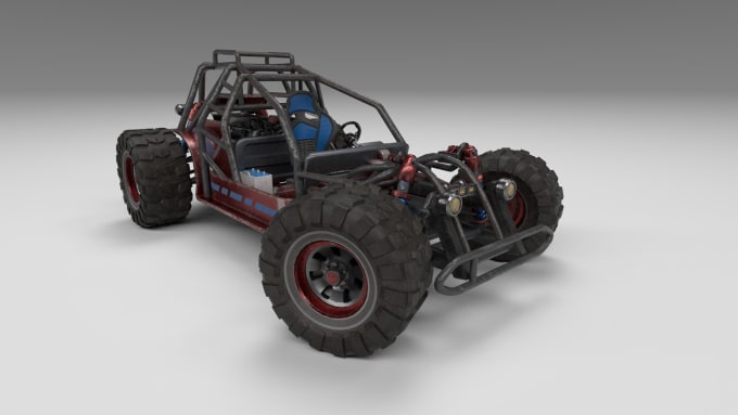 Gig Preview - Create 3d model of customized vehicles for your games