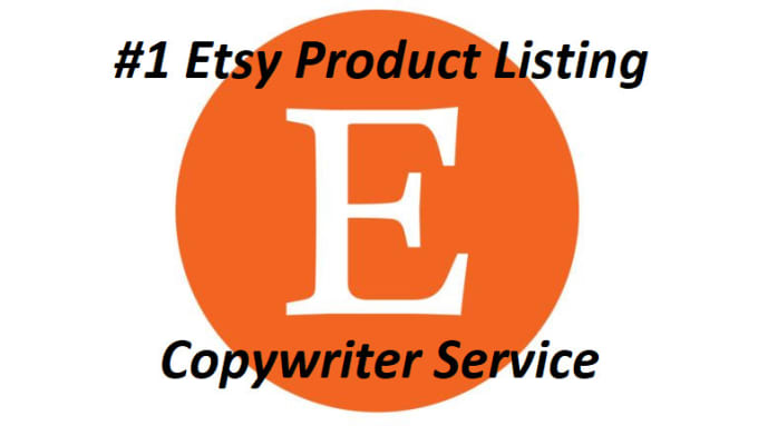 Gig Preview - Write a professional SEO optimized etsy listing that sells