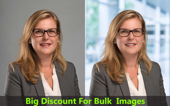 Gig Preview - Do background changes, portrait, and headshot retouching