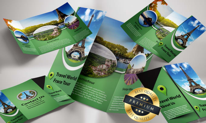 Gig Preview - Design a professional trifold brochure for your business