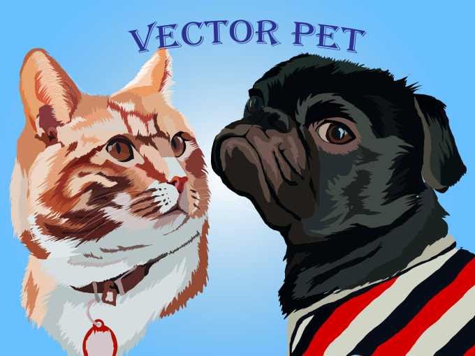 Gig Preview - Create professional cartoon pet