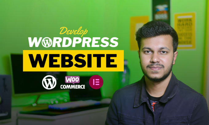 Gig Preview - Create professional and modern responsive wordpress website