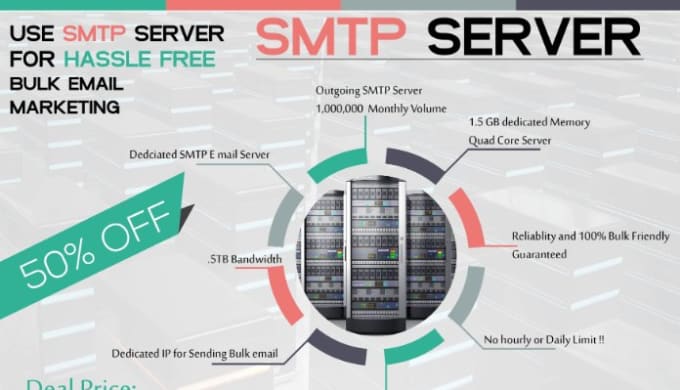 Bestseller - provide dedicated and unlimited SMTP server