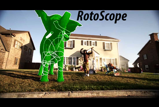 Gig Preview - Do rotoscop, matte painting, motion tracking and compositing