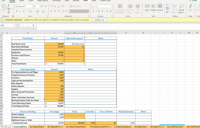 Gig Preview - Write a business plan