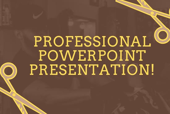 Gig Preview - Make professional powerpoint presentation ppt