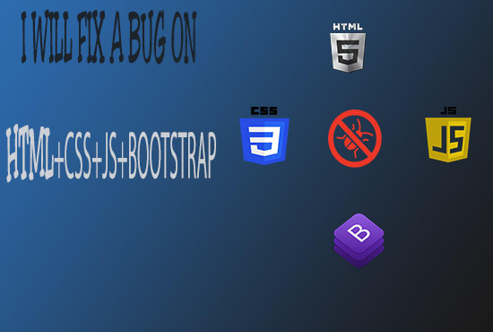 Gig Preview - Bug fixing in web design bug with bootstrap and tailwindcss