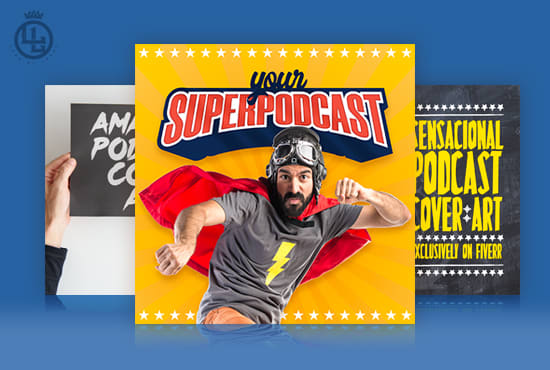 Gig Preview - Design a professional podcast cover art