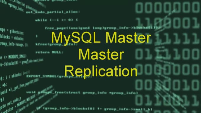 Gig Preview - Setup the mysql sql and mariadb replication