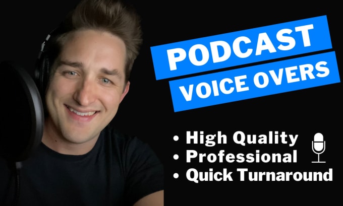 Gig Preview - Voice your podcast intro or outro or commercial