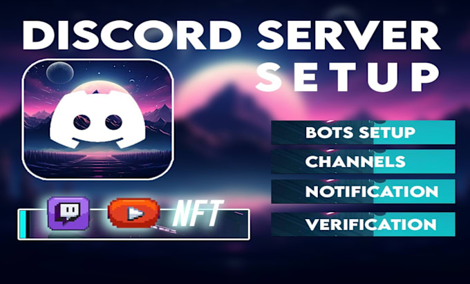 Gig Preview - Do discord server setup within 12 hours