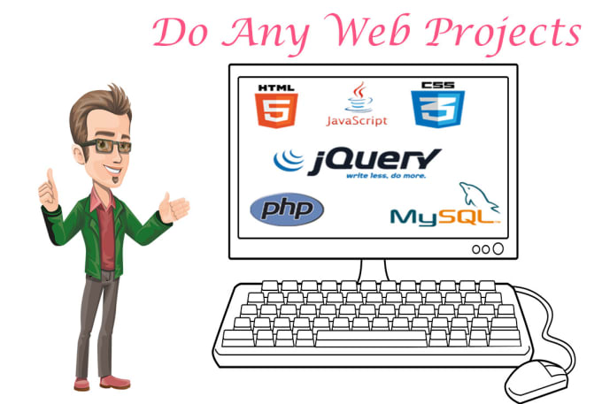 Gig Preview - Html css js php programming projects